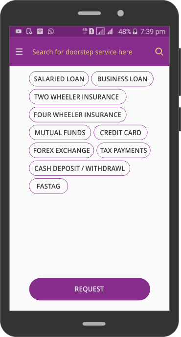 Simfi App Screenshots